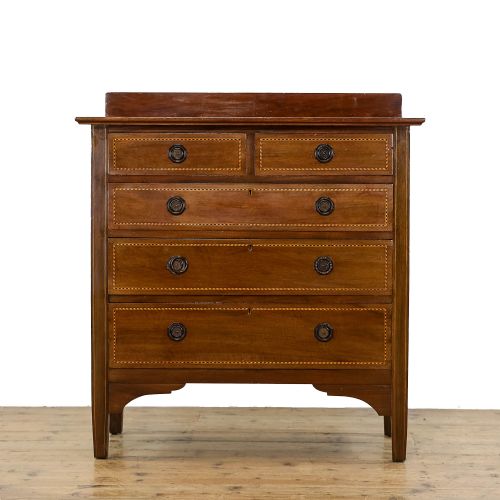 fig 1. Edwardian Mahogany Chest of Drawers