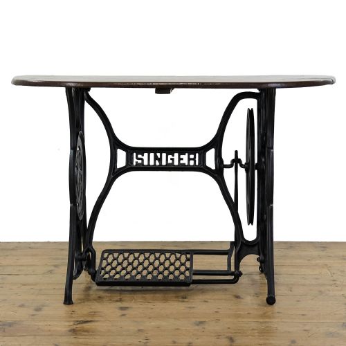 fig 1. Antique Singer Sewing Machine table