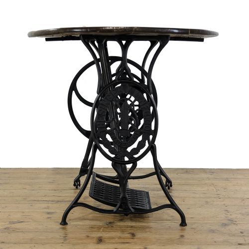 fig 3. Antique Singer Sewing Machine table