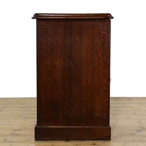 fig 2. Early 20th Century Oak Pedestal Desk