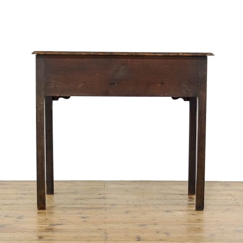 fig 2. Antique George III Country Oak Lowboy