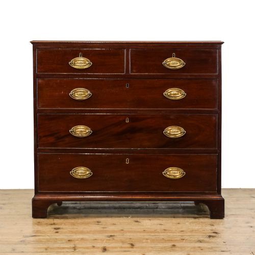 Antique Georgian Mahogany Chest of Drawers