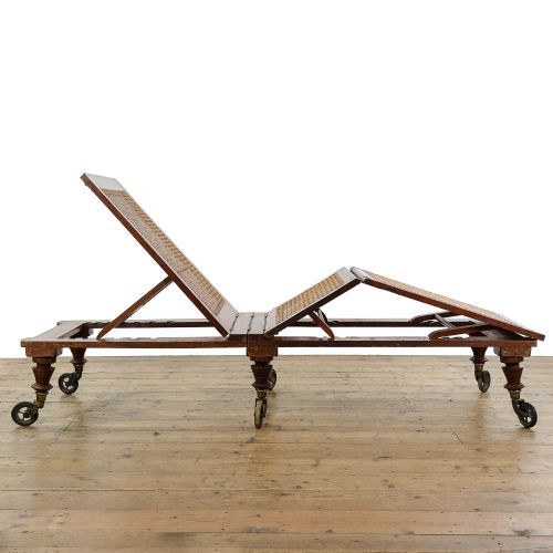 fig 2. Antique Mahogany Campaign Daybed