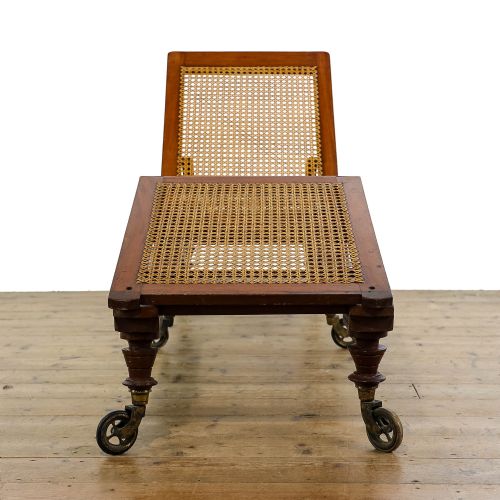 fig 3. Antique Mahogany Campaign Daybed