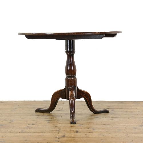 fig 2. Antique Oak Tilt Top Table