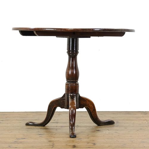 fig 3. Antique Oak Tilt Top Table