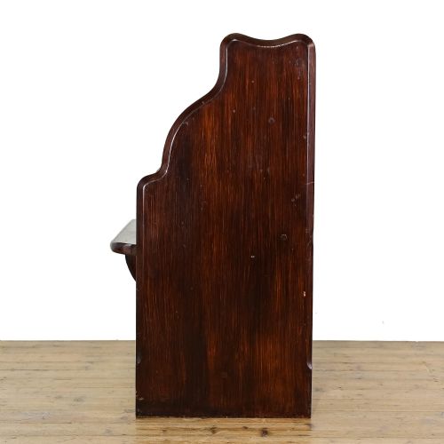 fig 3. Antique Pine Chapel Pew