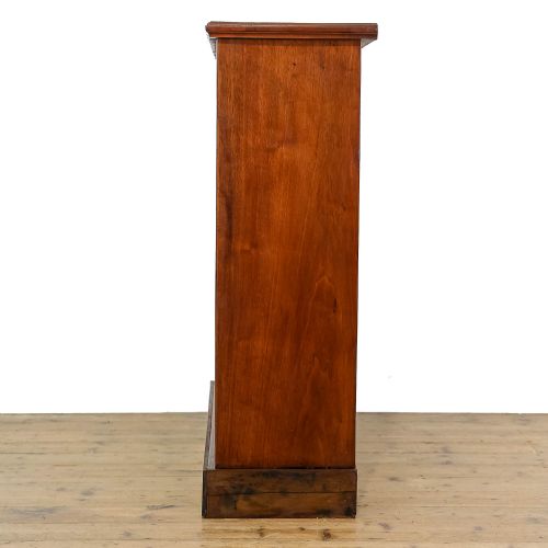 fig 1. Antique Victorian Walnut Bookcase