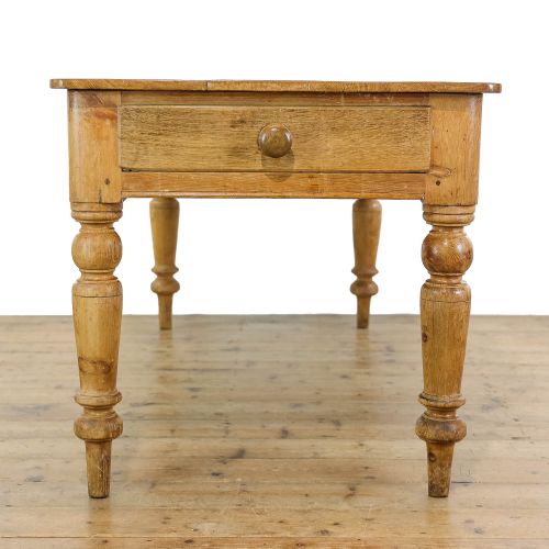 fig 1. Antique Victorian Pine Kitchen Table 
