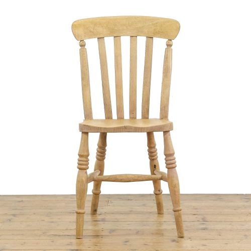 fig 3. Set of Four Antique Pine Kitchen Chairs