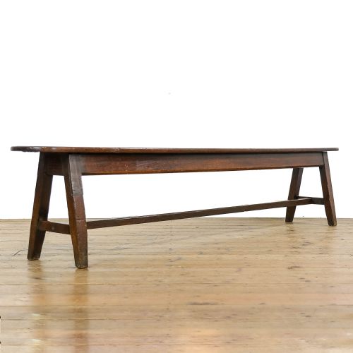 Antique 19th Century Oak Bench
