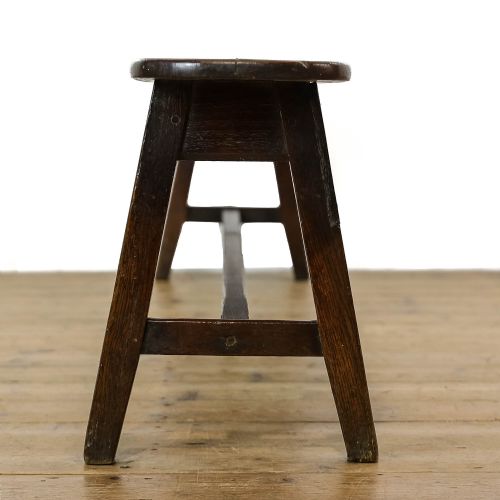 fig 3. Antique 19th Century Oak Bench