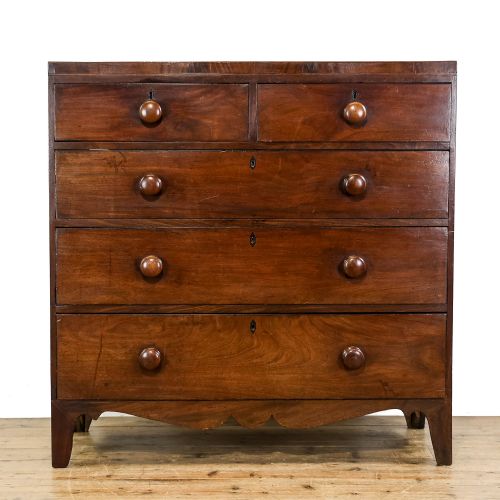 Antique Victorian Mahogany Chest of Drawers
