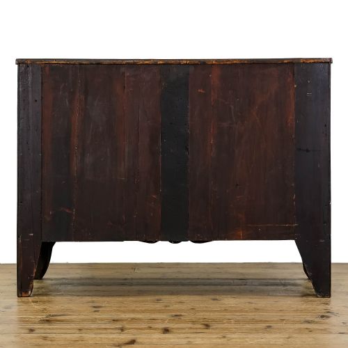 fig 2. Antique 19th Century Mahogany Bowfront Chest of Drawers

