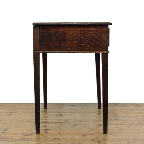 fig 1. Antique Georgian Oak Side Table
