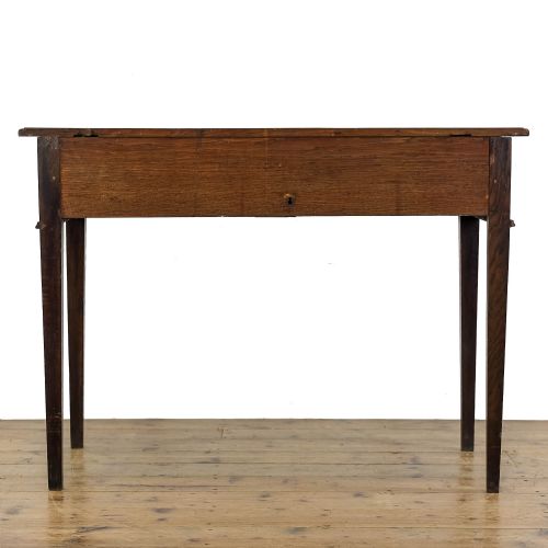 fig 2. Antique Georgian Oak Side Table
