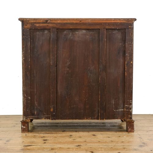 fig 3. Antique 19th Century Satin Birch Chest of Drawers