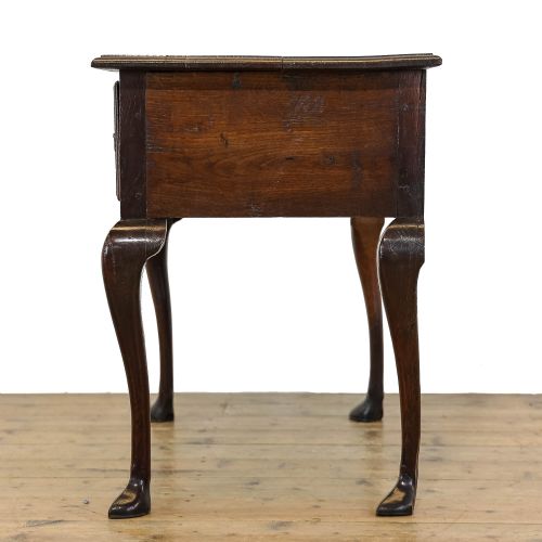 fig 2. Antique 18th Century Oak Side Table