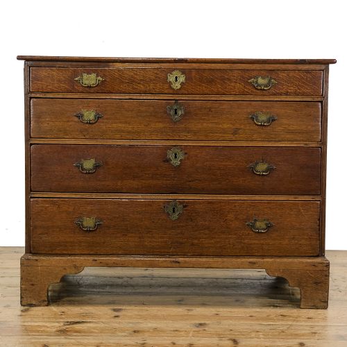 Antique George III Oak Chest of Drawers