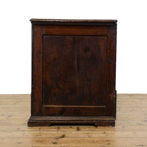 fig 2. Antique 18th Century Joined Oak Mule Chest