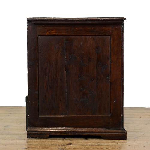 fig 3. Antique 18th Century Joined Oak Mule Chest