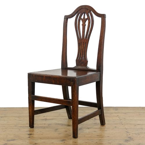 fig 2. Set of Eight Antique George III Welsh Oak Dining Chairs