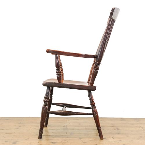 fig 3. Antique Mid 19th Century Windsor Armchair