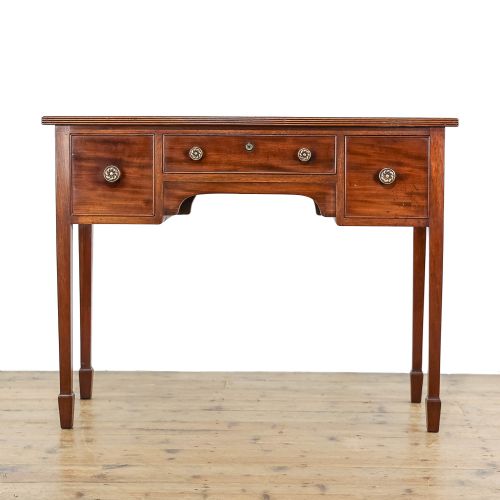 fig 1. Antique Edwardian Mahogany Writing Desk
