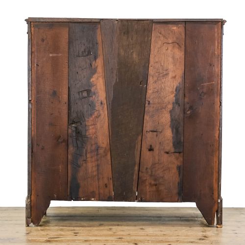 fig 2. Antique 19th Century Oak Chest of Drawers