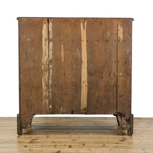 fig 1. Antique 19th Century Mahogany Chest of Drawers
