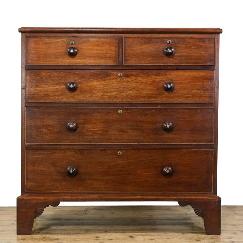 Antique 19th Century Mahogany Chest of Drawers
