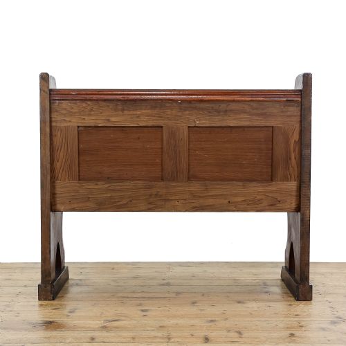 fig 1. Antique Church Pine Pew