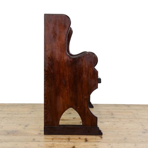 fig 2. Antique Church Pine Pew