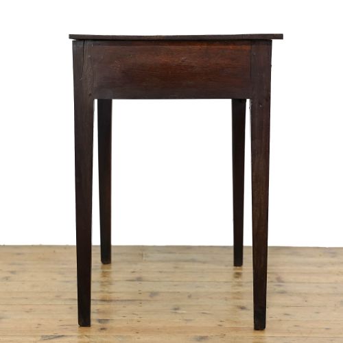 Antique Oak Side Table 
