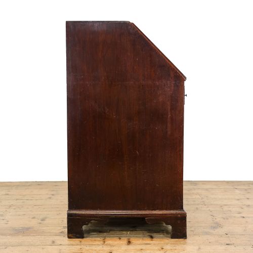 fig 1. Antique George III Mahogany Bureau