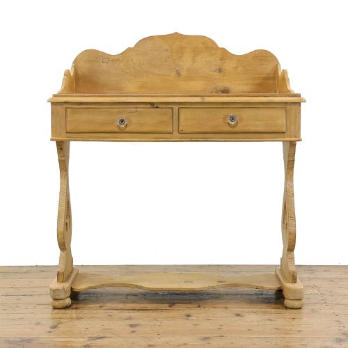 Antique Victorian Style Pine Washstand
