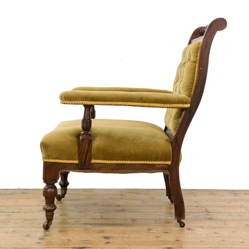 fig 3. Antique Victorian Upholstered Armchair