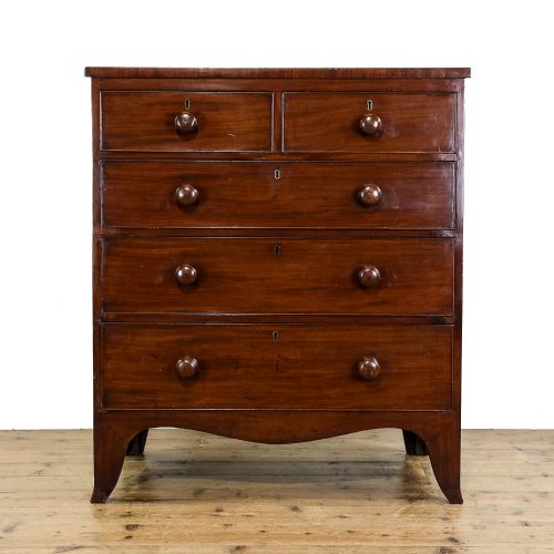 Antique 19th Century Mahogany Chest of Drawers