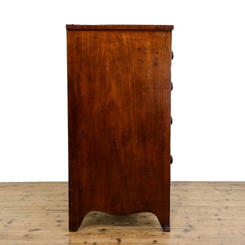 fig 3. Antique 19th Century Mahogany Chest of Drawers