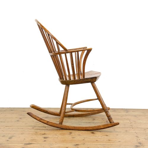 fig 2. Antique 18th Century Windsor Rocking Chair
