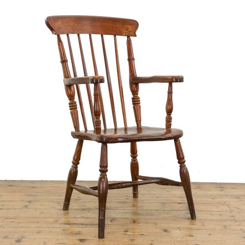 Antique Windsor Oak Armchair
