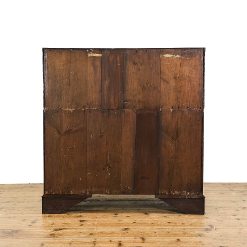 fig 2. Antique 19th Century Two Part Oak Chest of Drawers