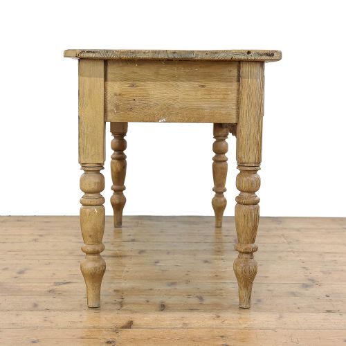 fig 2. Antique Victorian Pine Work Table
