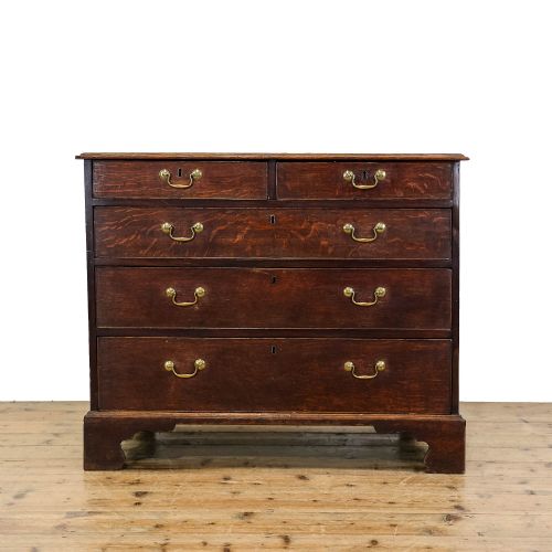 Antique Georgian Oak Chest of Drawers
