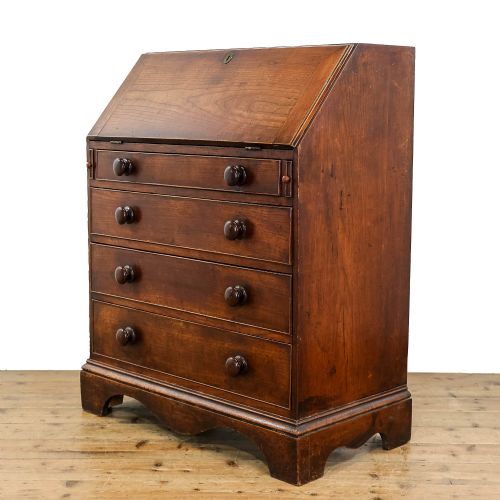 Antique Georgian Cherry Wood Bureau