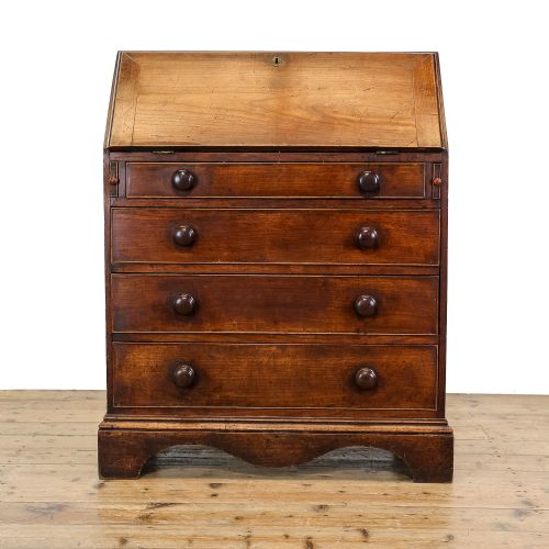fig 1. Antique Georgian Cherry Wood Bureau