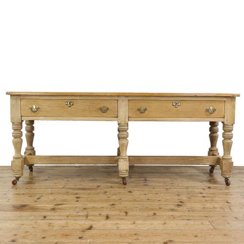 Antique 19th Century Pine Farmhouse Sideboard Table