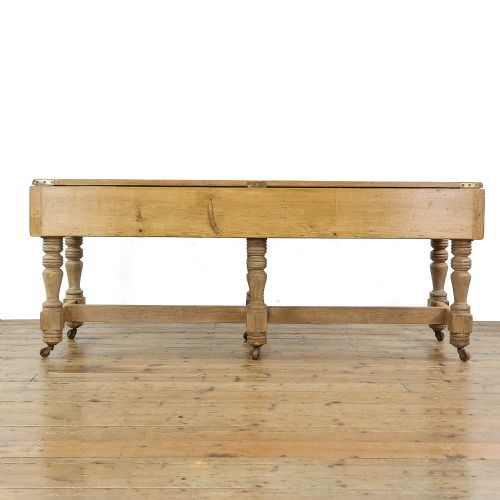 fig 2. Antique 19th Century Pine Farmhouse Sideboard Table