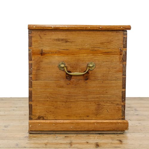 fig 1. Antique Pine Blanket Box