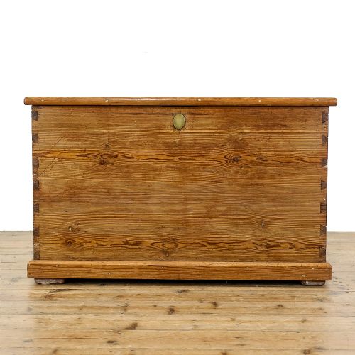 fig 2. Antique Pine Blanket Box